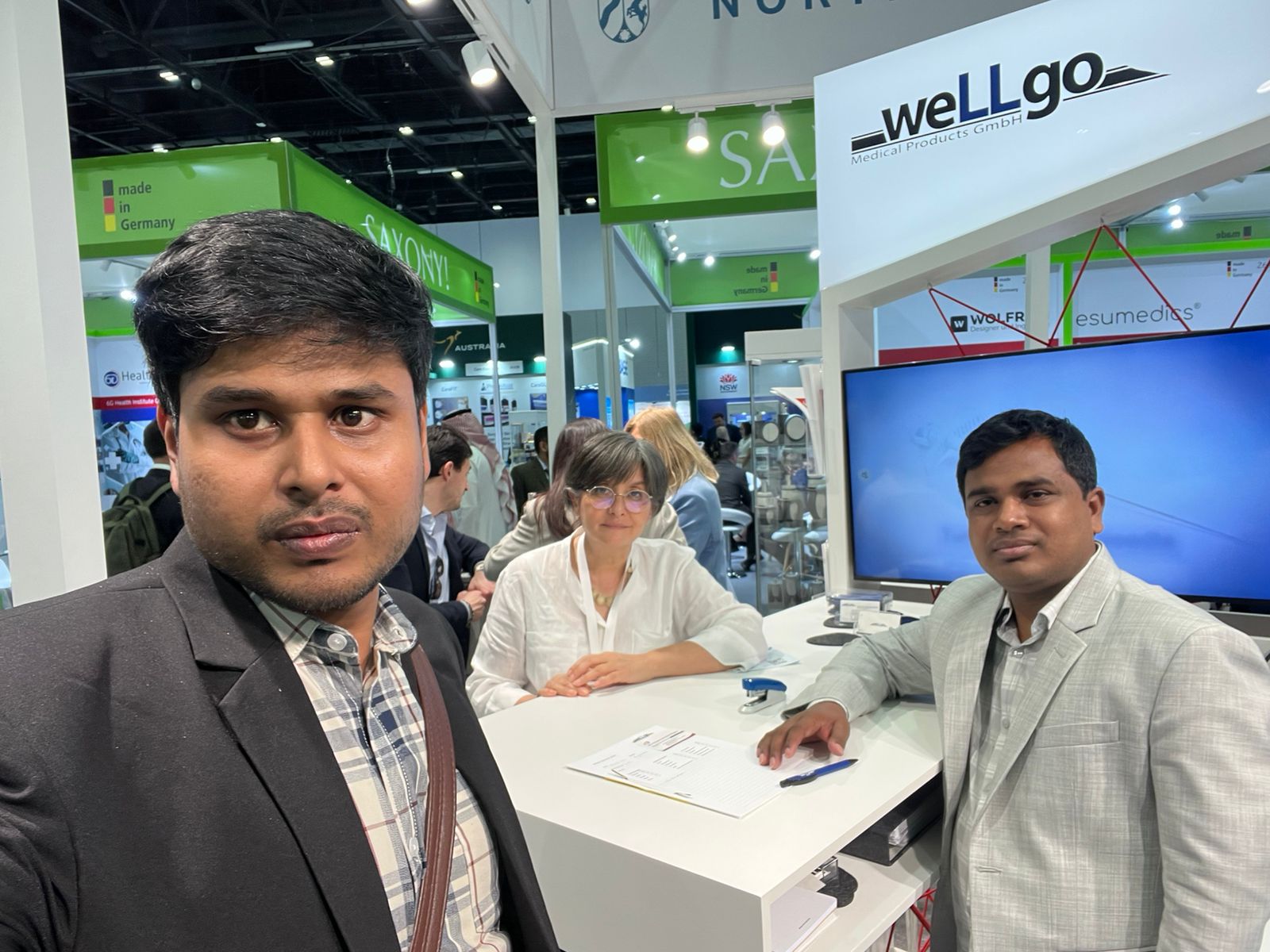 Attending Arab Health 2023 in Dubai.